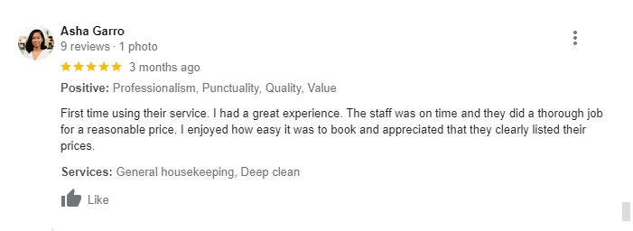 Review of House Cleaning