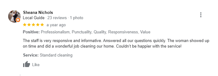 house cleaning san mateo review