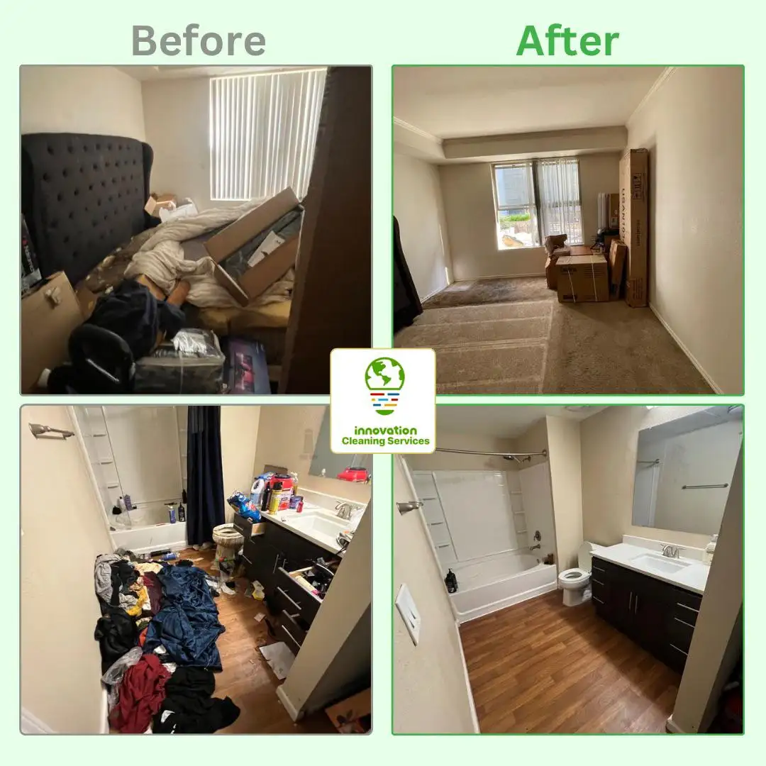 Innovation cleaning services before and after work 8